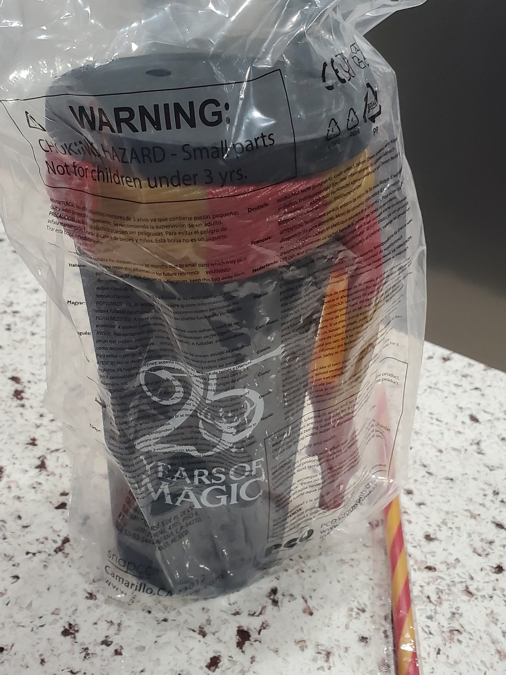 *UNOPENED* Harry Potter Gryffindor House Robe Grippr Cup